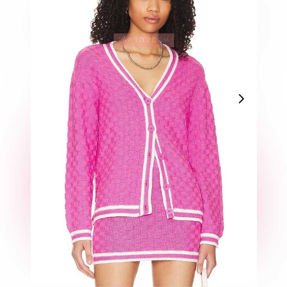 NWT Lovers and Friends Zata Cardigan and Skirt SET